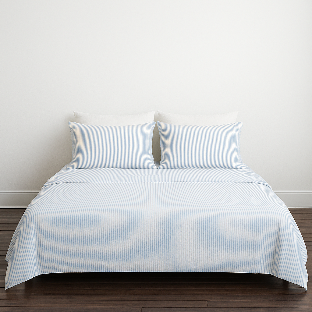 Striped Riviera Bamboo Bedding Set