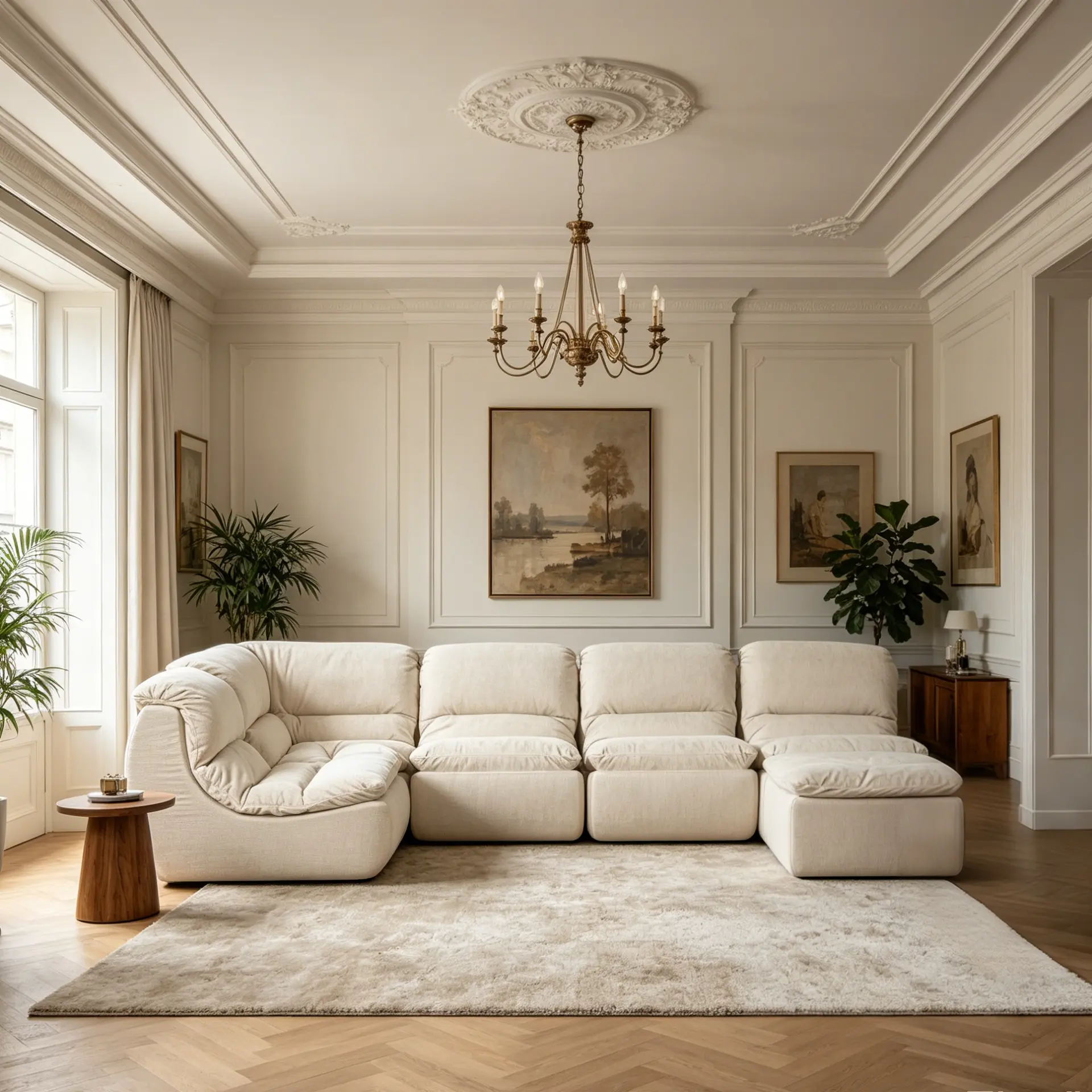Maren Modular — Two Seater in Fabric + high density compression foam 30D + polypropylene fibre · indoor